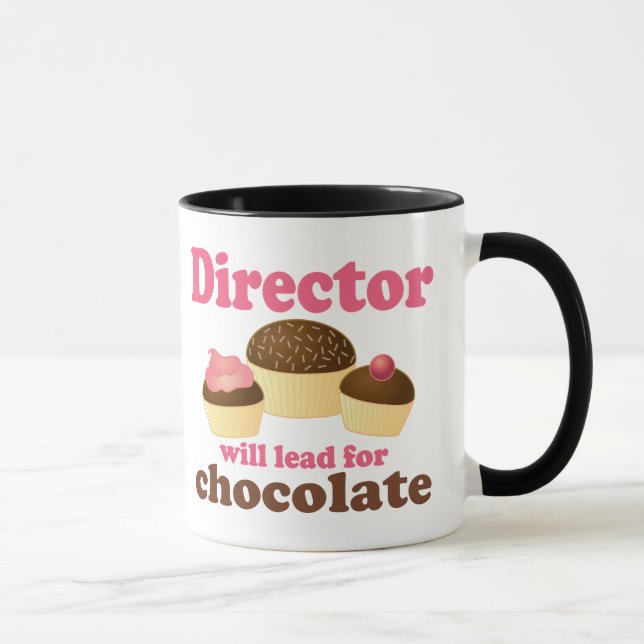 Taza Director Will Lead para el chocolate (Derecha)