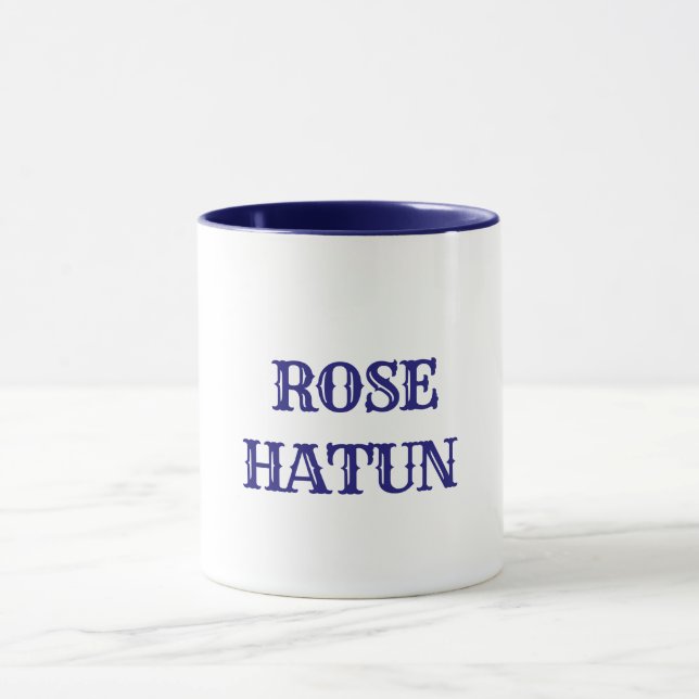 Taza Diriliş Ertuğrul.  Mug de Hatun (Centro)