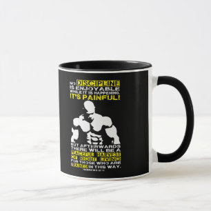 Taza DISCIPLINA - Motivación de entrenamiento para la c
