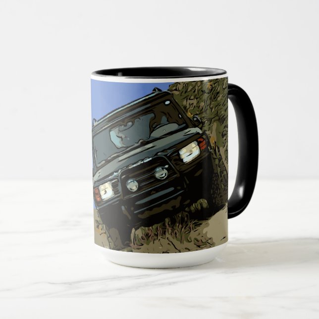 TAZA DISCO CON NATURALEZA (Anverso derecho)