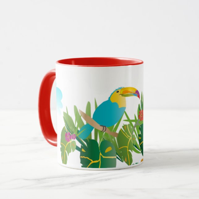 Taza Discursos de libertad entre Tucanes  (Anverso izquierdo)