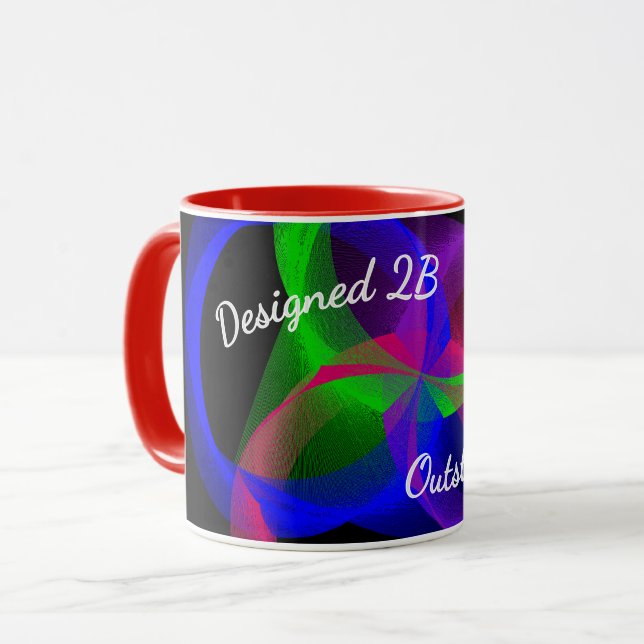 Taza Diseñado 2B Sobresaliente café Mug (Anverso izquierdo)