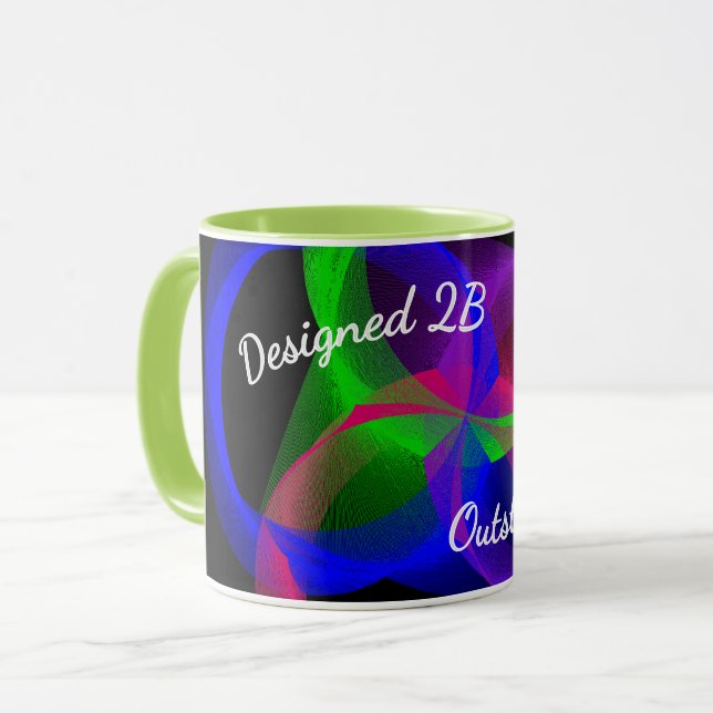 Taza Diseñado 2B Sobresaliente café Mug (Anverso izquierdo)