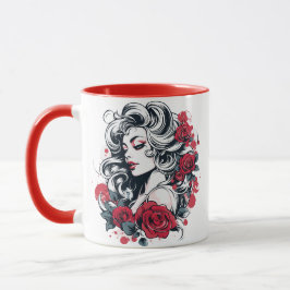 Taza Diseñador único con dos puntas