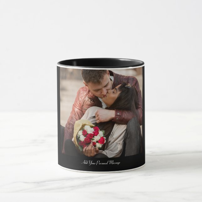 Taza Diseñar su propia foto (Centro)