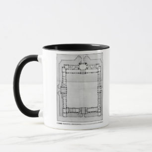Taza Diseñe para los edificios del este del Louvre
