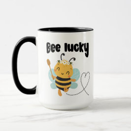 Taza Diseño "Abeja afortunada"