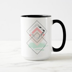 Taza Diseño abstracto geométrico
