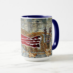Taza Diseño artístico de nativos americanos tribales