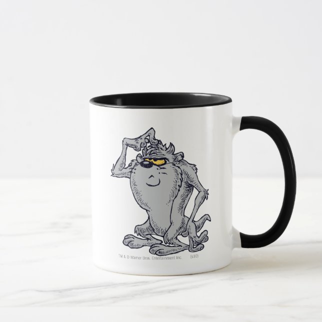 Taza Diseño artístico de pensamiento TAZ™ (Derecha)