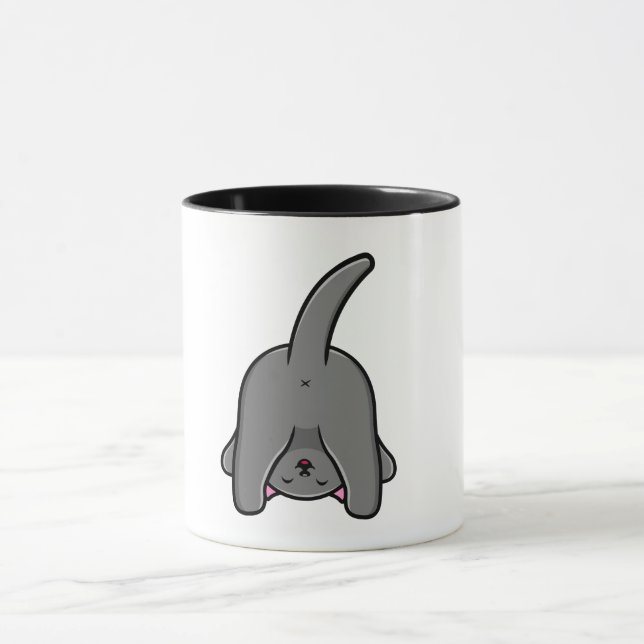 TAZA DISEÑO ATRÁS DE GATO INFANTIL (Centro)