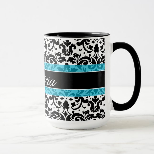 Taza Diseño conocido de encargo del arte (Derecha)