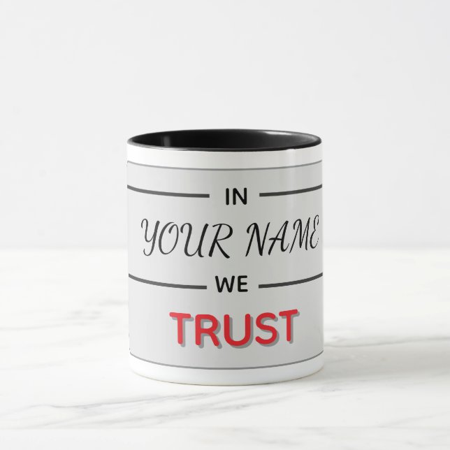 Taza Diseño de Agradecimiento al Equipo (Centro)