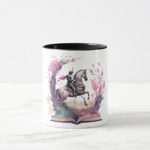 Taza Diseño de amante de libros de fantasía