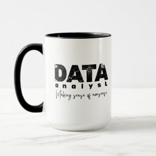 Taza Diseño de analistas de datos: dar sentido a las to