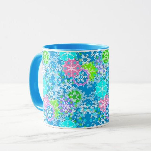 Taza Diseño de año nuevo (Anverso izquierdo)