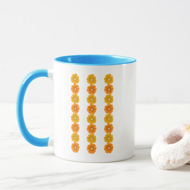 Taza Diseño de arte gráfico (Con donut)