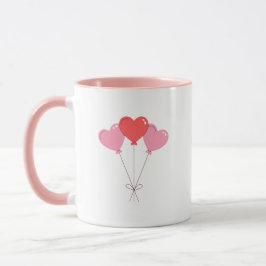 Taza Diseño de Arte Moderno Corazones