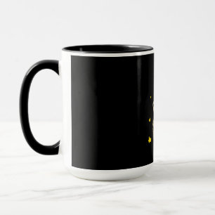 Taza Diseño de astronauta atrapando estrellas