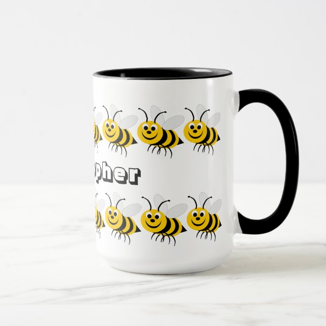 Taza Diseño de Bee (Derecha)