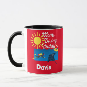Taza Diseño de Buda de Buceo para Madres - Mug Combo