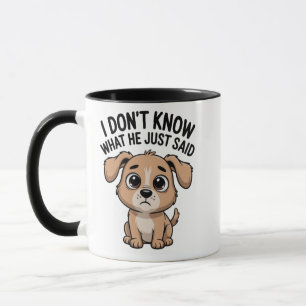 Taza Diseño de cachorro de Golden Retriever lindo