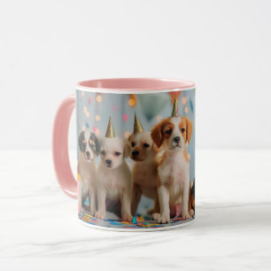 Taza Diseño de Celebración de Fiesta de Cumpleaños de C