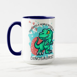 TAZA DISEÑO DE CITA DE DINOSAUR