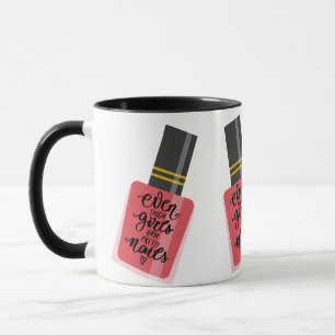 TAZA DISEÑO DE CITA DE NAILS