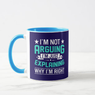 Taza Diseño de cita divertida sarcástica