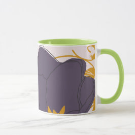 Taza Diseño de color Cuta Coloración Colorida Correspon