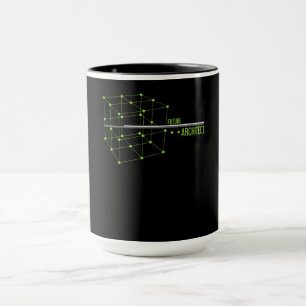 Taza Diseño de cubos de Arquitecto Futuro de Arquitect