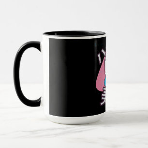Taza Diseño de dibujos animados divertido de maestro de