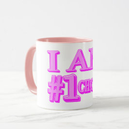 Taza Diseño de expresiones personalizadas "#1 CHOICE". 