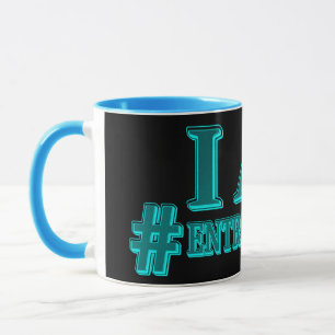 Taza Diseño de expresiones "SOY EMPRENDEDOR". ¡Hazte co