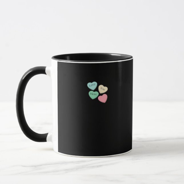 Taza Diseño de firma Te amo más (Izquierda)