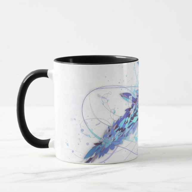 Taza diseño de garabatos (Izquierda)