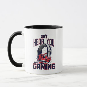Taza Diseño de juegos con auriculares