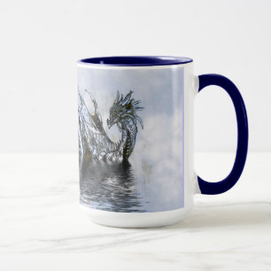 Taza Diseño de la gruta del cielo azul del dragón de na