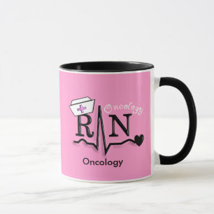 Taza Diseño de los regalos QRS del RN de la enfermera