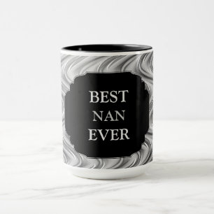 Taza Diseño de Luxury Gold ‘Best Nan Ever’