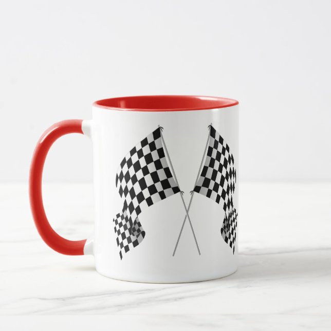 Taza Diseño de marca de verificación (Izquierda)