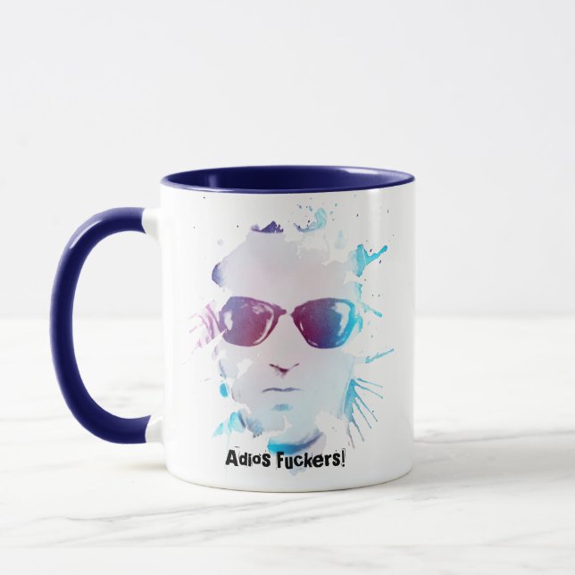 Taza Diseño de meme de personalizable, café D.B. Cooper (Izquierda)