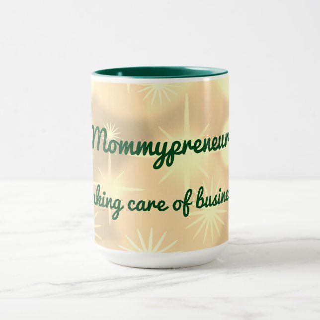 Taza Diseño de Mommypreneur (Centro)