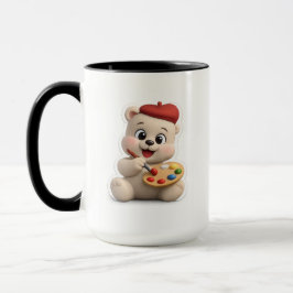 Taza Diseño de oso de peluche adorable y lindo