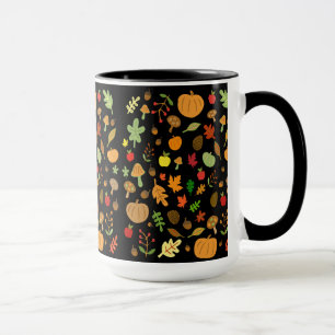 Taza Diseño de otoño