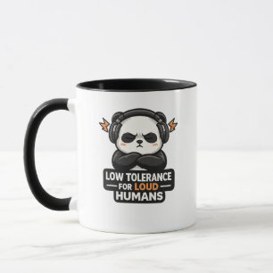 Taza Diseño de Panda con Tolerancia Baja para Humanos R