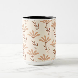 Taza Diseño de patrón floral