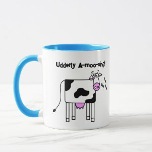 Taza Diseño de Personalizado canto a-moo canto de vacas