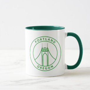 Taza Diseño de Portland Oregon